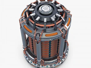 reactor gen sci fi v 1 3D Model