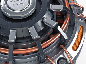 reactor gen sci fi v 1 Modelo 3D