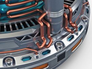 reactor gen sci fi v 1 Modelo 3D