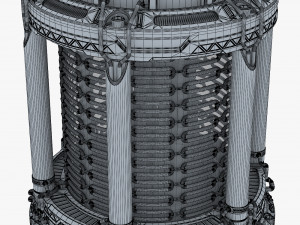 reactor gen sci fi v 1 Modelo 3D