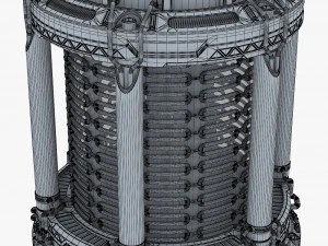reactor gen sci fi v 1 3D Model