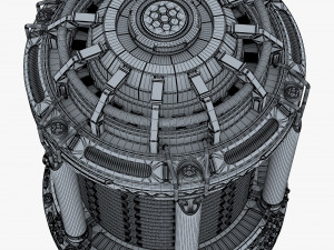 reactor gen sci fi v 1 Modelo 3D