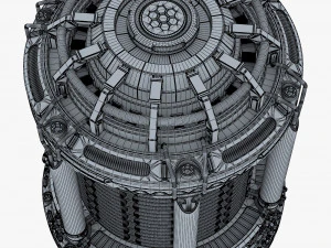 reactor gen sci fi v 1 3D Model