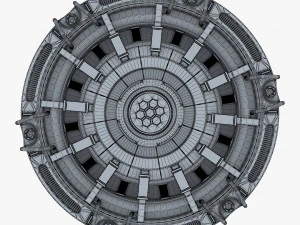 reactor gen sci fi v 1 3D Model