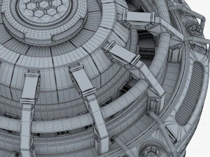 reactor gen sci fi v 1 3D Model