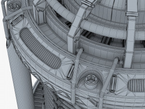 reactor gen sci fi v 1 Modelo 3D