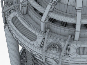 reactor gen sci fi v 1 3D Model