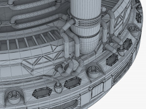 reactor gen sci fi v 1 Modelo 3D