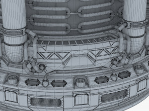 reactor gen sci fi v 1 Modelo 3D