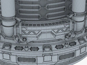 reactor gen sci fi v 1 3D Model