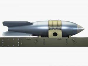 nuclear aerial bomb v 1 3D Model
