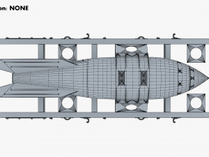 nuclear aerial bomb v 1 3D Model