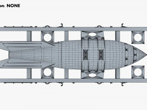 nuclear aerial bomb v 1 3D Model