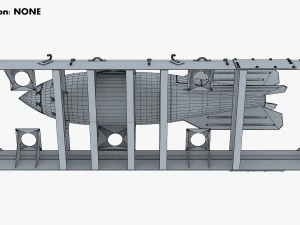 nuclear aerial bomb v 1 3D Model