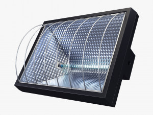 flood light v 1 3D Model