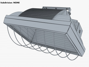 flood light v 1 3D Model