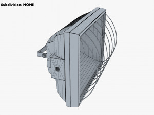 flood light v 1 3D Model