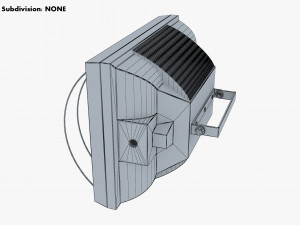 flood light v 1 3D Model