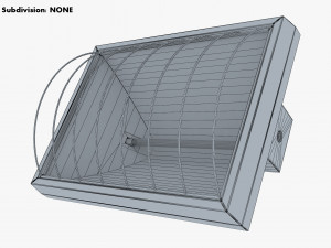 flood light v 1 3D Model
