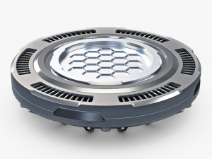 land mine sci fi v 1 Modelo 3D