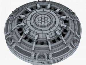 land mine sci fi v 1 Modelo 3D