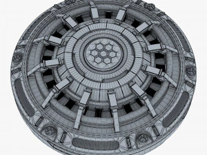 land mine sci fi v 1 3D Model