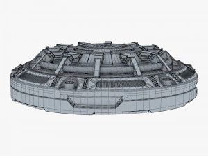 land mine sci fi v 1 3D Model