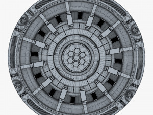 land mine sci fi v 1 Modelo 3D