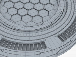 land mine sci fi v 1 Modelo 3D