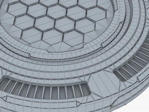 land mine sci fi v 1 3D Model