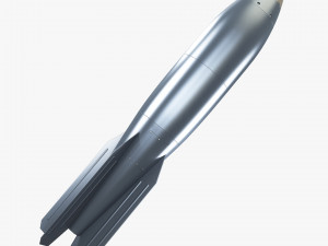generic rocket v 1 3D 모델