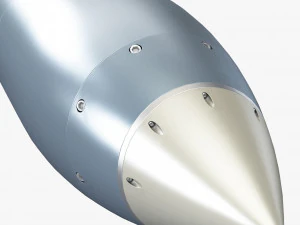 generic rocket v 1 3D Model