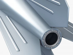 generic rocket v 1 3D Model