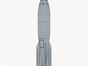 generic rocket v 1 3D 모델