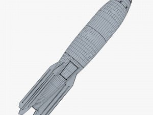 generic rocket v 1 3D 모델