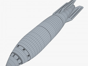 generic rocket v 1 3D 모델