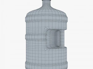 water bottle container v 1 3D Model