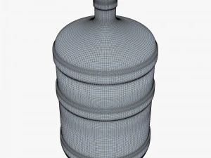 water bottle container v 1 3D Model