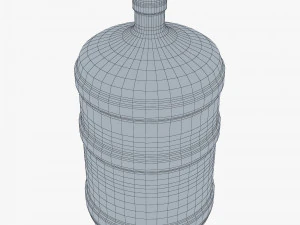 water bottle container v 1 3D Model