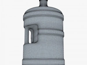 water bottle container v 1 3D Model