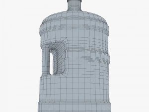water bottle container v 1 3D Model