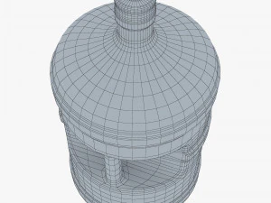 water bottle container v 1 3D Model