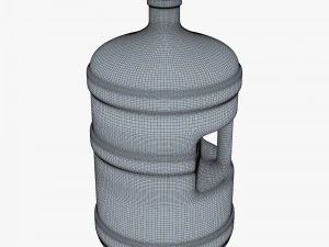 water bottle container v 1 3D Model