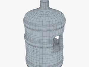 water bottle container v 1 3D Model