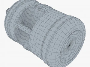 water bottle container v 1 3D Model