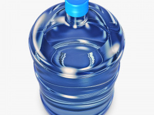 water bottle container v 2 Model 3D