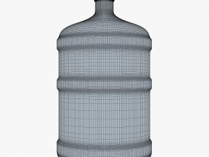 water bottle container v 2 3D Model