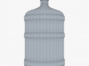 water bottle container v 2 Model 3D