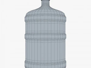 water bottle container v 2 3D Model