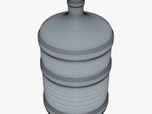 water bottle container v 2 Model 3D